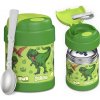 Termo nádoba na potraviny z nehrdzavejúcej ocele JARLSON YUMMY Dinosaurus 300 ml