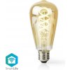 Nedis Smart žiarovka LED E27 7W teplá biela WIFILRF10ST64 WiFi Tuya