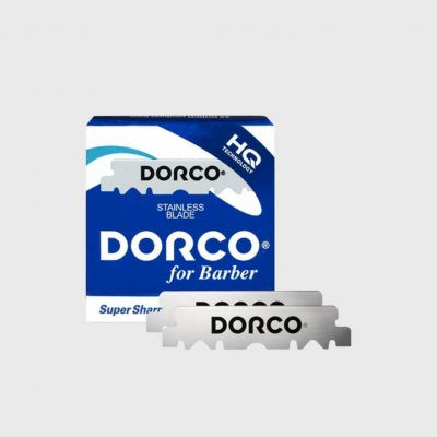 Dorco For Barber Single Edge žiletky 100 ks
