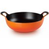 Le Creuset - Liatinová misa Balti (wok) 24cm oranžová