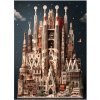 AnaTolian Yasin Yaman Sagrada Familia 1000 dielov