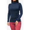 Dámske funkčné tričko Houdini Desoli Thermal Half Zip - blue illusion