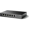 TP-Link switch TL-SF1006P (6x100Mb/s, 4xPoE+, 67W, fanless)