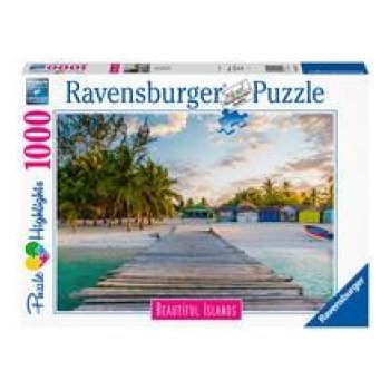 Ravensburger Nádherné ostrovy Maledivy 1000 dielov