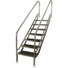 Flexinox pool Bazénové schodište 500 - 118 - 138 cm
