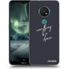 Picasee silikónový prehľadný obal pre Nokia 7.2 - Všetko je na tebe