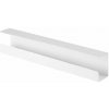 Organizér kabeláže pod dosku stola Ergosolid MASK1W ( Biely organizér na vedenie kabeláže pod stolovou doskou, dĺžka 60 cm)