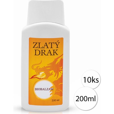 Zlatý drak Pain-Relief-2 masážny balzam 10 x 200 ml