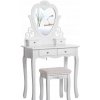 Toaletný stolík Romantic + DARČEK hubka na make up