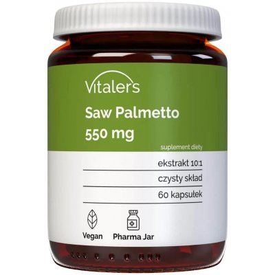 Vitaler's Saw Palmetto 550 mg 60 kapsúl