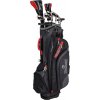 Pánsky golfový set Spalding EXECUTIVE SET MLH GRAPH čierna,červená,sivá