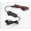 QUAD LOCK napájací adaptér k motobatérii USB black
