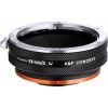 KF,M12126,HIGH PRECISION LENS ADAPTER,Anti reflection，EOS-M4/3 IV PRO K&F Concept