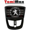 TomiMax Peugeot 207 Android 14 autorádio s WIFI, GPS, USB, BT HW výbava: 8 Core 8GB+128GB HIGH