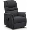 Autronic TV a relaxačné kreslo s elektrickým ovládaním, poťah šedá látka, 2 motory 240V/2 TV-1171 GREY2