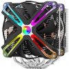 Zalman chladič CPU CNPS20X / 2x 140mm RGB ventilátor / heatpipe / PWM / výška 170mm / pro AMD i Intel (CNPS20X)