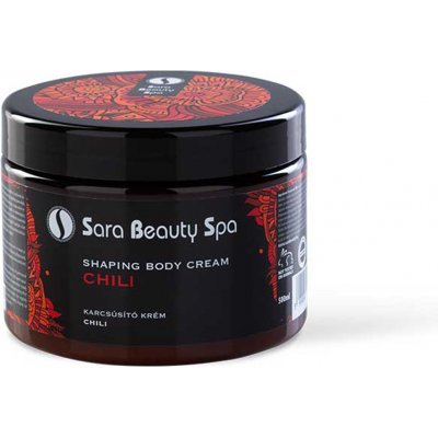 Sara Beauty Spa paprikový masážny krém na formovanie tela 500 ml