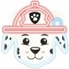 Paw Patrol Marshall OW-130646, neónové LED svietidlo na stenu
