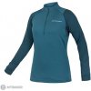 Endura SingleTrack Fleece dámsky dres, modrozelená L