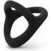 Easytoys Desire Ring - flexible penis and testicle ring black