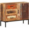 Komoda 88x30x73 cm masívne recyklované drevo