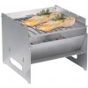 CAMP4 nerezový skladací gril 250x250x220 mm
