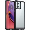 Ochranný kryt Colorful Acrylic case čierny – Motorola Moto G84 5G