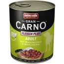 Animonda Gran Carno Fleisch Plus Adult Králik & bylinky 6 x 0,8 kg