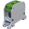 Univerzálna svorka SIMBLOCK STB 50 zelená Al/Cu 87310 jednopólová, 50 mm2, 2 otvory