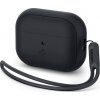 Spigen Case APPLE AIRPODS PRO 1 / 2 Spigen Silicone Fit Strap černý