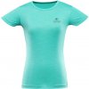 Dámske rýchloschnúce tričko s cool dry ALPINE PRO BASIKA tyrkysová M BIG
