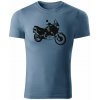 T-ričko Honda Africa Twin XRV 750 pánske tričko Farba trička: Denim, Veľkosť: M