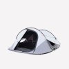 QUECHUA Kempingový stan 2 Seconds Fresh&Black pre 3 osoby