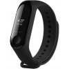 Silikónový remienok FIXED pre Xiaomi Mi Band 3/4, čierny