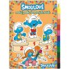 Omaľovánka A5 Šmolkovia Maľuj podľa farebných bodiek
