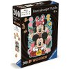 RAVENSBURGER Dřevěné obrysové Mickey a Minnie 300 dielov