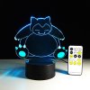 Beling Detská lampa,Snorlax , 7 farebná QS483