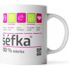 Sablio Hrnek Šéfová - 890 ml - XXL