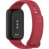 eses Silikónový remienok s rámčekom pre Xiaomi Smart Band 9 Active - Červený