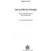 Dal latino al volgare. Scorci sulla letteratura del Cinquecento