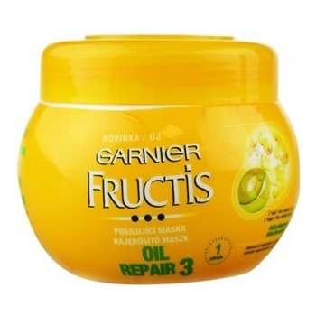 Garnier Fructis Regeneracia a lesk maska pre vysušené a poškodené vlasy 300 ml