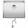 Blanco CLARON 500-U nerez Durinox 523386 + Blanco MIDA-S chróm 521454