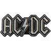 AC/DC Silver Logo Nažehlovačka