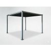 Záhradná pergola DACHE sivá TUN5122 - 300x300x220 cm