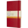 Moleskine Zápisník mäkké dosky B5 linajkový červený