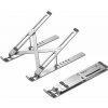 Stojan na prenosný počítač Vention Foldable Laptop Stand Silver Aluminum Alloy Type (KDMI0)