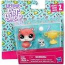 Hasbro Littlest Pet Shop Mamička s bábätkom a doplnkami Trip Hamston a Molly Mouseby