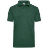 James&Nicholson Pánska polokošeľa JN801 Dark Green 3XL
