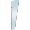 Scobax Bočná stena Savespot XL 167 x 85 cm strieborná / zelená