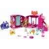 Mattel Enchantimals Glam Party - Mačacie módny obchod na kolesách, HPB34